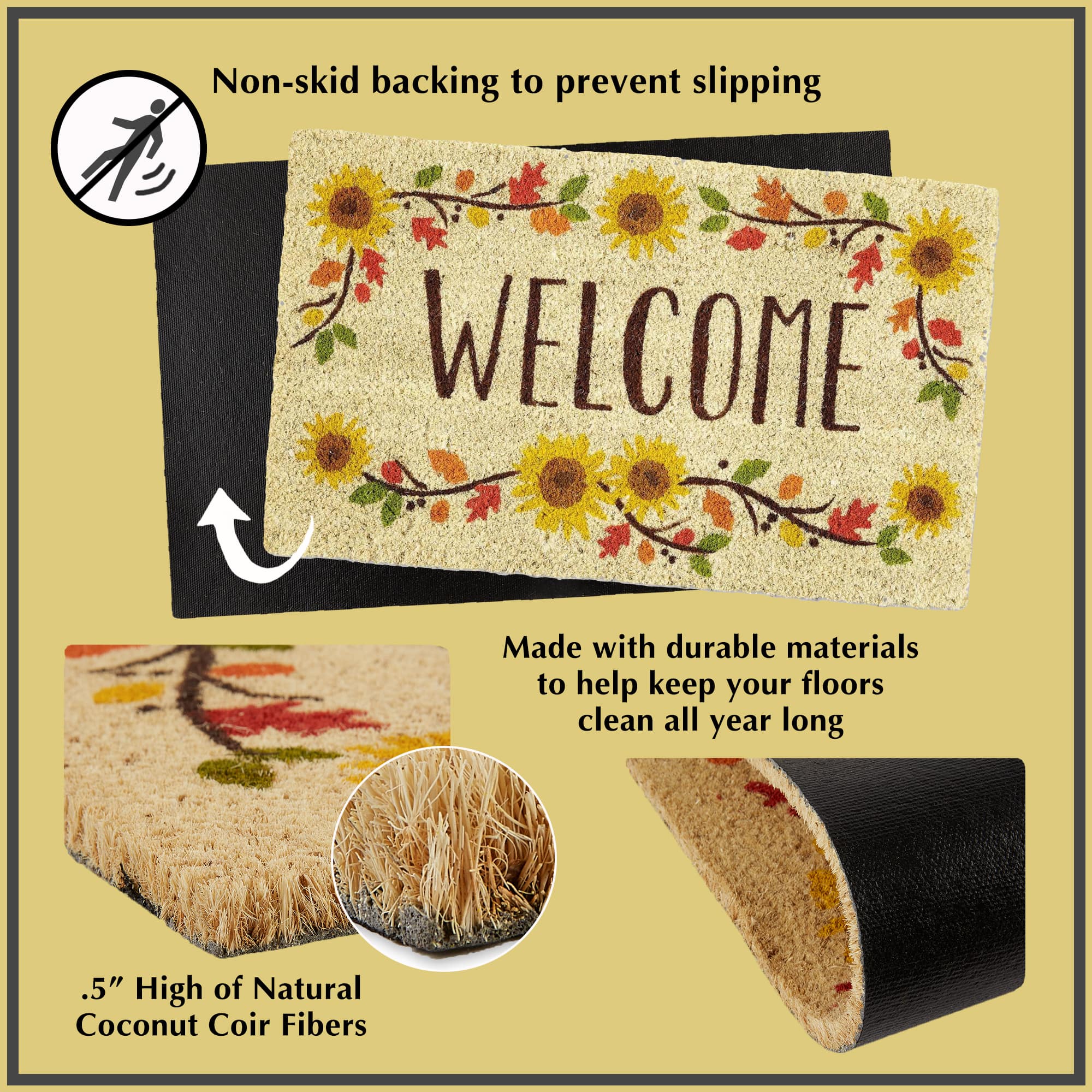 DII® Welcome Autumn Doormat
